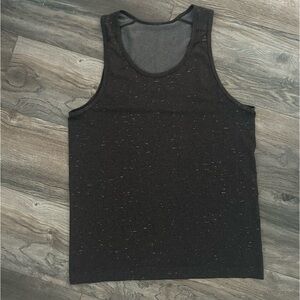Lululemon men’s gray speckled muscle tank size small